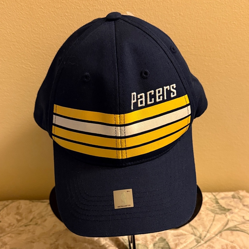 NBA Pacers Blue and Yellow Hat